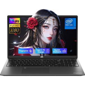 imageNIMO 173 FHD IPS StudentLaptopComputer  16GB RAM 1TB SSD Pentium 4 Cores N100Beat i31115G4 Up to 34GHz 65W TypeC Fingerprint Backlit Keyboard WiFi 6 BT52Gray