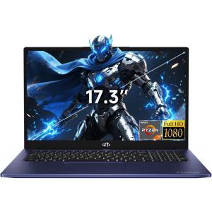 imageNIMO 173 FHDGamingLaptop AMD R7 7735HS 8C16T Beats i712650H 16GB DDR5 RAM 1TB SSD BusinessComputer with Radeon 680M 100W TypeC WiFi 6E 58Wh Battery Fingerprint Backlit KeyboardBlue