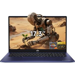 imageNIMO 173 Full HD Gaming Laptop AMD Ryzen 7 7735HS 8C16T 16GB DDR5 RAM 1TB SSD Radeon 680M Graphics 100W PD Charging WiFi 6E Bluetooth 52 Fingerprint Backlit KeyboardBlue