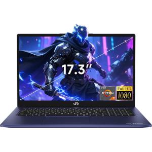 imageNIMO 2025 GamingLaptop 173 FHDLaptops with AMD Ryzen 7 7735HS Up to 475GHz Beats i712650H 16GB DDR5 1TB SSD Computer with Backlit KB 100W TypeC Radeon 680M FingerprintBlue
