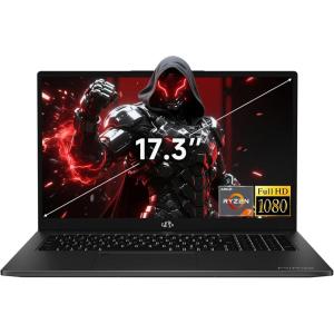 imageNIMO 2025 GamingLaptop 173 FHDLaptops with AMD Ryzen 7 7735HS Up to 475GHz Beats i712650H 16GB DDR5 1TB SSD Computer with Backlit KB 100W TypeC Radeon 680M FingerprintBlack
