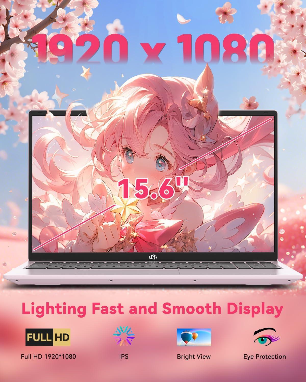 imageNIMO 156 IPS FHD GamingLaptop 8 Cores AMD Ryzen 7 Pro 6850U 16GB LPDDR5 RAM 1TB SSD Beat i71360P Up to 47GHz AMD Radeon 680M GPU 100W TypeC Fingerprint Backlit Keyboard