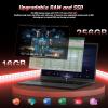 imageNIMO 156 FHD Business Laptop Computer QuadCore ProcessorBeats i31115G4 Laptop 16GB RAM 256GB SSD with Backlit Keyboard Fingerprint 65W PD Fast Charging Student Laptop for College SchoolBlack
