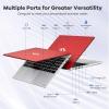 imageNIMO 156 FHDIPSLaptop Intel 8 Cores i512450H Up to 44GHz Beat i711800H 8GB RAM 256GB SSD 100W PD TypeC Fingerprint 2yr Warranty for Professionals amp Students Office Study amp TravelRed