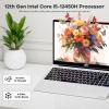 imageNIMO 156 FHDIPSLaptop Intel i512450H 8 Cores 32GB RAM 1TB SSD Beat i711800H Up to 44 GHz 100W TypeC Fingerprint Backlit Keyboard for Professionals amp Students Office Study amp TravelRed