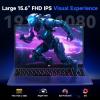 imageNIMO 156 IPS FHD Gaming Laptop AMD Ryzen 7 7735HS 16GB DDR5 RAM 1TB SSD Beats i712650H Up to 475GHz Computer Radeon 680M 100W TypeC Backlit Keyboard Webcam for Professionals amp StudentsBlue