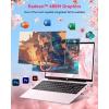 imageNIMO 156 IPS FHDBusinessLaptop 8 Cores AMD Ryzen 7 Pro 6850U 32GB LPDDR5 RAM 1TB SSD Beat i71360P Up to 47GHz Radeon 680M 100W Fast PD for Content Creators amp Student 2Yr WarrantyRose Gold