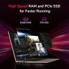 imageNIMO 156 IPS FHDGamingLaptop 8 Cores AMD Ryzen 7 6800H 32GB DDR5 RAM 1TB SSD Beat i712700H Up to 47GHz AMD Radeon 680M GPUComputer with 100W TypeC Backlit Keyboard Fingerprint
