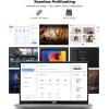 imageNIMO 156 IPS FHDLaptop 16GB RAM 512GB SSD AMD Ryzen 5Beat i51135G7 4 Cores Up to 37GHz Student Computer with 2 Years Warranty 65W TypeC Fingerprint Backlit Keyboard 180ViewingGray
