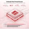 imageNIMO 156 Laptop i512450H 8Core HSeries Processor Beats i711800H 16GB RAM 512GB SSD Backlit Keyboard Fingerprint Reader 100W USBC Fast Charging WiFi 6 FHD IPS DisplayRed