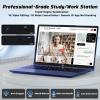 imageNIMO 173 FHD IPS StudentLaptopComputer  16GB RAM 256GB SSD Pentium 4 Cores N100Beat i31115G4 Up to 34GHz 65W TypeC 2 Years Warranty Fingerprint Backlit Keyboard WiFi 6 BT52Blue