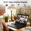 imageNIMO 173 IPSGamingLaptop AMD Ryzen 7 8745HS 32GB RAM 1TB SSD Up to 49GHz Beat R9 7940HS Radeon 780MGraphics Backlit Keyboard Fingerprint Win 11 PC for Study Work amp Play 2Yr Warranty