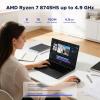 imageNIMO 173 IPSGamingLaptop AMD Ryzen 7 8745HS Up to 49GHz Beat R9 7940HS Radeon 16GB RAM 512GB SSD 780MGraphics Backlit Keyboard Fingerprint for Professionals amp Students Office 2Yr WarrantyBlack