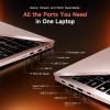 imageNIMO 2026 Gaming Laptop AMD R7 7735HS 8C16T Up to 475GHz Beat i712650H 16GB DDR5 RAM 256GB SSD Business Computer with 156 FHD Display Radeon 680M GPU 180 View 2Year Warranty 100W TypeCRose Gold