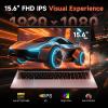 imageNIMO 2026 Laptop 156 FHD  AMD Ryzen 7 7735HS 8C16T Radeon 680M 16GB DDR5 1TB NVMe SSD Backlit Keyboard Fingerprint Unlock 100W USBC PD  Ideal for Students Professionals CreatorsRose Gold