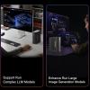imageNIMO Mini PC Desktop AMD Ryzen AI Max 395 128GB LPDDR5 8000MHz RAM 1TB SSD Up to 51GHz Mini Desktop Radeon 8060S Graphics Computers with USB40 BT52 WiFi 7 4K DisplayBlack