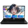 imageNIMO 156 FHD lPSBusinessLaptop 8 Cores i512450H 16GB RAM 512GB SSD Beat i711800H Up to 44 GHz 100W TypeC Fingerprint Backlit Keyboard WiFi6 for Home and StudentBlack