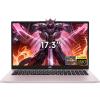 imageNIMO 2026 Laptop 8 Cores AMD R7 7735HS 32GB DDR5 RAM 1TB SSD Up to 475GHz Beat i712650H Gaming Laptop with Radeon 680M GPU 173 IPS FHD Large Screen 180 Open Angle Webcam TypeC WiFi 6ERose Gold