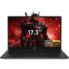imageNIMO 2026 Laptop 8 Cores AMD R7 7735HS 32GB DDR5 RAM 1TB SSD Up to 475GHz Beat i712650H Gaming Laptop with Radeon 680M GPU 173 IPS FHD Large Screen 180 Open Angle Webcam TypeC WiFi 6EBlack