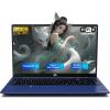 imageNIMO 2026 Student Laptop QuadCore Beats i31115G4 156 FHD IPS Computer with 65W PD Fast Charging Backlit Keyboard Fingerprint WiFi 6 4GB RAM 128GB SSD for College Study and Business HomeBlue