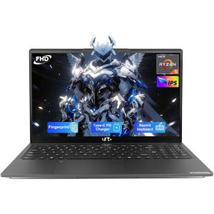 imageNIMO 156 IPS FHDLaptop 32GB RAM 1TB SSD AMD Ryzen 5Beat i51135G7 4 Cores Up to 37GHz Student Computer with 65W TypeC 2 Years Warranty Fingerprint Backlit Keyboard BT52 for HomeGray