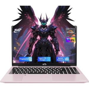 imageNIMO 156 IPS FHDLaptop AMD Ryzen 5Beat i51135G7 4 Cores Up to 37GHz 16GB RAM 256GB SSD Student Computer with 65W TypeC Backlit KB 180Viewing Thin amp Light Design for Home OfficeRose Gold