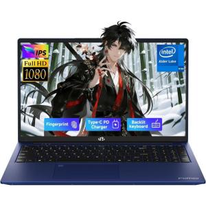 imageNIMO 173 FHD IPS StudentLaptopComputer  16GB RAM 1TB SSD Pentium 4 Cores N100Beat i31115G4 Up to 34GHz 65W TypeC 2 Years Warranty Fingerprint Backlit Keyboard WiFi 6 BT52Blue