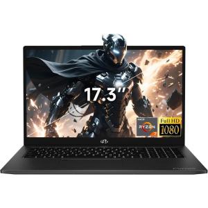 imageNIMO 173 LightGamingLaptop 8 Cores AMD R7 7735HS up to 475GHz Beat i7 12650H 16GB DDR5 RAM 512GB SSD Radeon 680M IPS FHD Computer with 100W TypeC 180 Viewing WiFi 6E for Business SchoolBlack