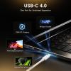 imageNIMO 173 Copilot AI Laptop AMD Ryzen AI 9 HX 370 Up to 51GHz 32GB RAM 1TB SSD Radeon 890M 144Hz FHD Display 100W Fast Charge USB 40 Fingerprint Win 11 Gaming amp BusinessBlack