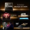 imageNIMO 173 Copilot AI Laptop AMD Ryzen AI 9 HX 370 Up to 51GHz 32GB RAM 1TB SSD Radeon 890M 144Hz FHD Display 100W Fast Charge USB 40 Fingerprint Win 11 Gaming amp BusinessBlack