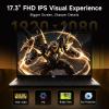 imageNIMO 173 Copilot AI Laptop AMD Ryzen AI 9 HX 370 Up to 51GHz 32GB RAM 1TB SSD Radeon 890M 144Hz FHD Display 100W Fast Charge USB 40 Fingerprint Win 11 Gaming amp BusinessBlack