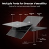 image:imageNIMO 156 AMD Gaming Laptop Ryzen 5 6600H Radeon 660M GraphicsBeat i71165G732GB DDR5 RAM 1TB SSD Backlit Keyboard Fingerprint Readeramp Privacy Webcam for Secure Business Office 2Year WarrantyGray