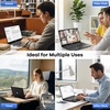 image:imageNIMO 156 FHD lPSBusinessLaptop i512450H 8 Cores 8GB RAM 256GB SSD Beat i711800H Up to 44 GHz Student Computer with 100W TypeC Fingerprint Backlit Keyboard WiFi6 NumpadBlack