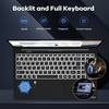 image:imageNIMO 156 FHD lPSBusinessLaptop i512450H 8 Cores 8GB RAM 256GB SSD Beat i711800H Up to 44 GHz Student Computer with 100W TypeC Fingerprint Backlit Keyboard WiFi6 NumpadBlack