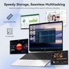 image:imageNIMO 156 Laptop Intel 6 Cores I31215U 32GB RAM 1TB SSD Up to 44GHz Beat R5 7520U 65W Fast PD 180 Viewing WiFi 6 Backlit Keyboard Computer for Business Work Creator Student Study and HomeSilver