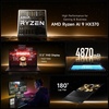image:imageNIMO 173 Copilot AI Laptop AMD Ryzen AI 9 HX 370 Up to 51GHz 16GB RAM 2TB SSD Radeon 890M 144Hz FHD Display 100W Fast Charge USB 40 Fingerprint Win 11 Gaming amp BusinessBlack