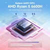 image:imageNIMO 173 FHD AMD Gaming Laptop 32GB DDR5 RAM 1TB SSD Ryzen 5 6600H with Radeon 660M Graphics Beats i71165G7 100W TypeC Backlit Keyboard Fingerprint 180Viewing for Creators amp ProfessionalsRose Gold