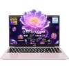 image:imageNIMO 156 Laptop Intel 6 Cores I31215U 32GB RAM 1TB SSD Up to 44GHz Beat R5 7520U 65W Fast PD 180 Viewing WiFi 6 Backlit Keyboard Computer for Business Work Creator Student Study and HomeRose Gold