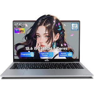 image:imageNIMO 156 FHD lPSBusinessLaptop i512450H 8 Cores 8GB RAM 256GB SSD Beat i711800H Up to 44 GHz Student Computer with 100W TypeC Fingerprint Backlit Keyboard WiFi6 NumpadRed
