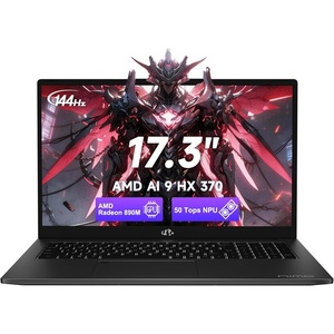 image:imageNIMO 173 Copilot AI Laptop AMD Ryzen AI 9 HX 370 Up to 51GHz 16GB RAM 2TB SSD Radeon 890M 144Hz FHD Display 100W Fast Charge USB 40 Fingerprint Win 11 Gaming amp BusinessBlack