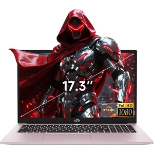 image:imageNIMO Gaming Laptop 173 FHD IPS AntiGlare Screen AMD R7 7735HS Up to 475GHz Beat i712650H Computer with 16GB DDR5 RAM 1TB SSD 180 Viewing Radeon 680M 100W TypeC for Business CollegeRose Gold
