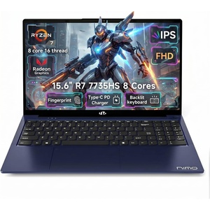 image:imageNIMO Gaming Laptop AMD Ryzen 7 7735HS 8 Cores 156 32GB DDR5 1TB SSD Windows 11 FHD IPS 180 View Fingerprint Backlit Keyboard 100W Fast Charging WiFi 6E Computer for Business amp StudentBlue