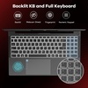 image:imageNIMO 156 AMD Gaming Laptop 6 Cores Ryzen 5 6600H 16GB DDR5 RAM 512GB SSDBeat i71165G7 Radeon 660M 100W Fast Charging Backlit Keyboard 180 LayFlat Computer for Studentamp Business 2Yr WarrantyBlack