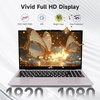 image:imageNIMO 156 FHD IPS UltraLightLaptop Intel Hexa Cores I3 Up to 44GHz beat i71165G7 65W PD Fast Charge 8GB RAM 256GB SSD Backlit Keyboard Fingerprint PC for Campus Nomad amp Remote WorkRose Gold
