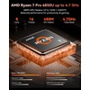 image:imageNIMO 156 LightGamingLaptop 8 Cores AMD Ryzen 7 Pro 6850U 32GB RAM 1TB SSD Beat i71360P Up to 47GHz Radeon 680M 100W Fast PD FHD Backlit Keyboard for Content Creators amp Student 2Yr WarrantyBlue