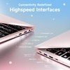 image:imageNIMO 173 FHD Gaming Laptop AMD Ryzen 5 6600H 16GB DDR5 RAM 512GB SSD Beat i71165G7 6Core up to 45GHz Radeon 660M Graphics Computer with 100W Fast PD Backlit Keyboard for Business amp StudentRose Gold