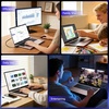 image:imageNIMO 173 FHD Gaming Laptop AMD Ryzen 5 6600H 16GB DDR5 RAM 512GB SSD Beat i71165G7 6Core up to 45GHz Radeon 660M Graphics Computer with 100W Fast PD Backlit Keyboard for Business amp StudentRose Gold