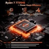 image:imageNIMO 173 Gaming Laptop AMD Ryzen 7 7735HS 8C16T Up to 475GHz 16GB DDR5 RAM 256GB PCIe 40 SSD 100W PD Fast Charging FHD Display Backlit KB Fingerprint SD Card Reader Windows 11Black