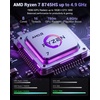 image:imageNIMO 173 GamingLaptop AMD Ryzen 7 8745HS Up to 49GHz Beat R9 7940HS 32GB RAM 1TB SSD Radeon 780M USB 40 FHD PC for AI Multitasking amp Remote Video Creators Streaming 2Yr WarrantyBlack