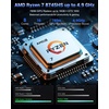 image:imageNIMO 173 GamingLaptop AMD Ryzen 7 8745HS Up to 49GHz Beat R9 7940HS 32GB RAM 1TB SSD Radeon 780M USB 40 FHD PC for AI Multitasking amp Remote Video Creators Streaming 2Yr WarrantyBlue